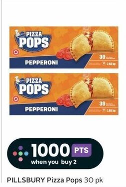 Sobeys PILLSBURY Pizza Pops 30 pk offer
