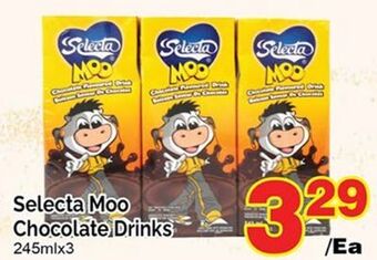 T&T Supermarket Selecta moo chocolate drinks, 245mlx3 offer