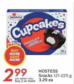 Sobeys HOSTESS Snacks 121-225 g offer