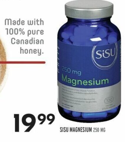 Sobeys SISU MAGNESIUM 250 MG offer