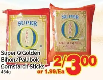 T&T Supermarket Super Q Golden Bihon/Palabok Cornstarch Sticks 454g offer