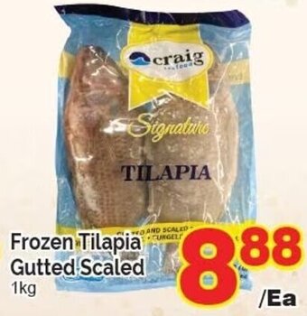 T&T Supermarket Frozen Tilapia gutted scaled 1kg offer
