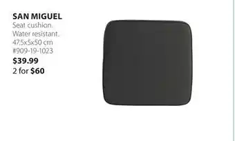 JYSK San miguel seat cushion offer