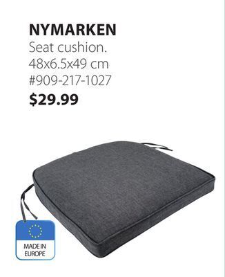 JYSK Nymarken seat cushion offer