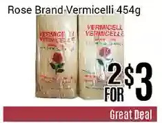 Nations Fresh Foods Rose brand vermicelli offer