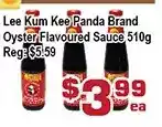 Top Food Supermarket Lee kum kee panda brand oyster flavoured sauce offer