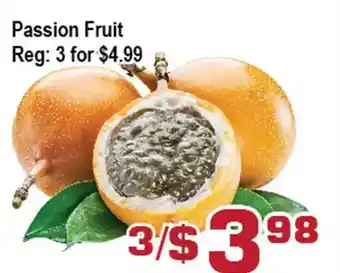 Top Food Supermarket Passion fruit offer