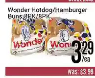 Nations Fresh Foods Wonder hotdog/hamburger buns offer