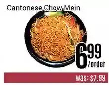 Nations Fresh Foods Cantonese chow mein offer