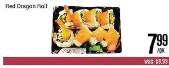Nations Fresh Foods Red dragon roll offer