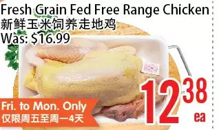 Bestco Food Mart Fresh grain fed free range chicken offer