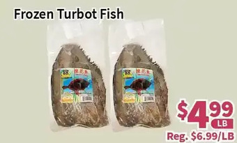 Blue Sky Supermarket Frozen turbot fish offer