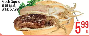 Bestco Food Mart Fresh squid offer