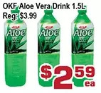 Top Food Supermarket Okf aloe vera drink offer