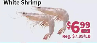 Blue Sky Supermarket White shrimp offer