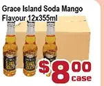 Top Food Supermarket Grace island soda mango flavour offer