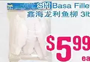 Grant's Foodmart Sh basa fillet offer
