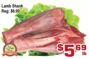 Top Food Supermarket Lamb shank offer