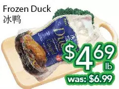 Ample Food Market Frozen duck offer