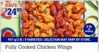 M&M Meat Shops Fully Cooked Chicken Wings offer