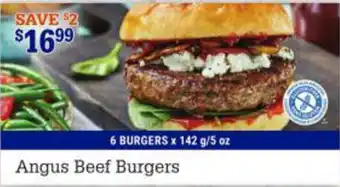 M&M Meat Shops Angus Beef Burgers 142g offer