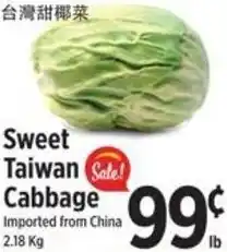 Fairway Market Canada Sweet Taiwan Cabbage offer