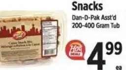 Fairway Market Canada Snacks Dan-D-Pak Asst'd 200-400 Gram Tub offer