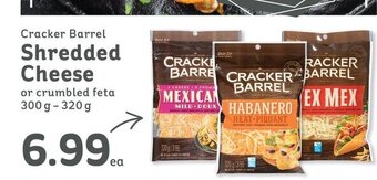 IGA Cracker Barrel Shredded Cheese offer