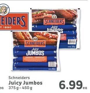 IGA Schneiders Juicy Jumbos offer