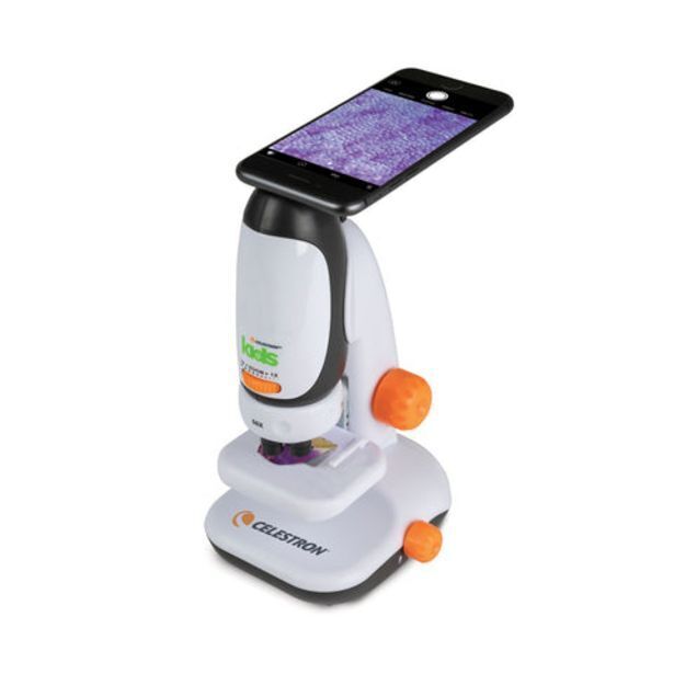 Mastermind Toys Celestron kids microscope kit with smartphone adapter offer