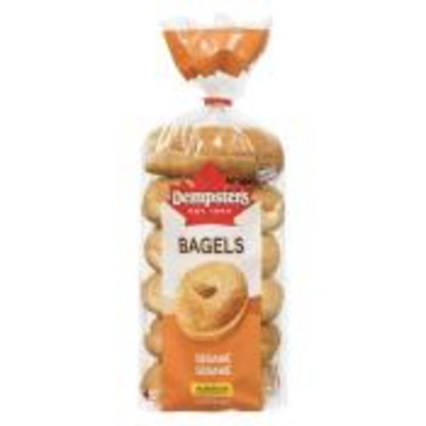 Calgary Co-op Dempster's sesame seed bagels offer