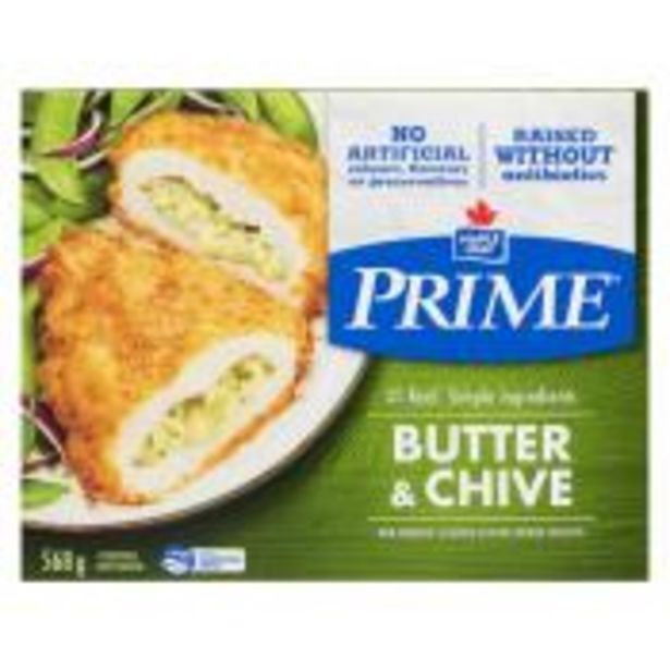 Calgary Co-op Maple leaf prime stuffed butter and chive offer