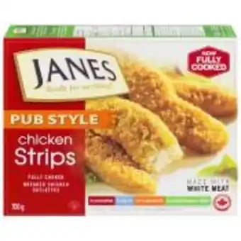 Calgary Co-op Janes pub style breaded chicken strips offer