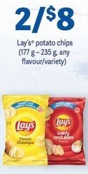 IGA Lay's potato chips (177 g-235 g, any flavour/variety) offer