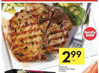 IGA Pork Loin Centre Cut Chops offer