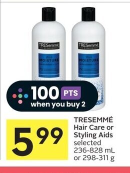 IGA TRESEMMÉ Hair Care offer