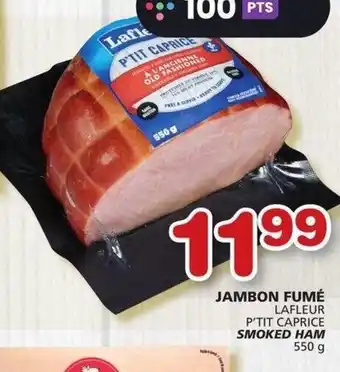 IGA SMOKED HAM 550 g offer