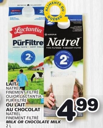 IGA MILK OR CHOCOLATE MILK 2L offer