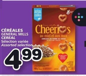 IGA GENERAL MILLS CEREAL offer