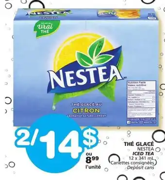IGA ICED TEA 12 x 341 mL offer
