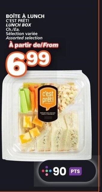 IGA LUNCH BOX offer