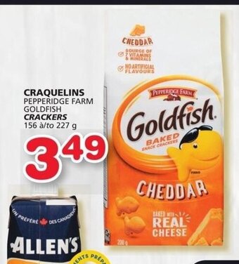 IGA GOLDFISH CRACKERS offer
