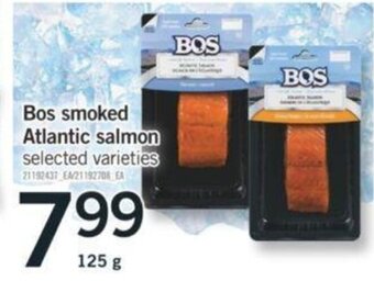 Fortinos Bos smoked Atlantic salmon 125g offer