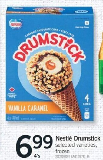 Fortinos Nestlé Drumstick selected varieties, frozen offer