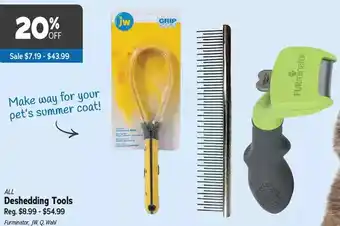 Ren’s Pets Depot Deshedding tools offer