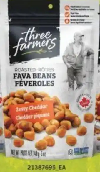 Fortinos three farmers ROASTED FAVA BEANS offer