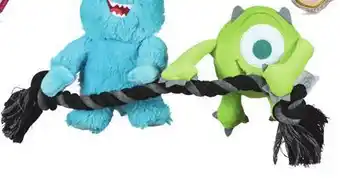 Petsmart Disney monster's inc mike & sully dog rope toy offer