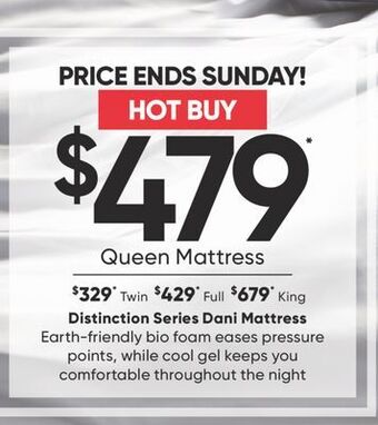 Sleep Country Distinction series dani mattress offer