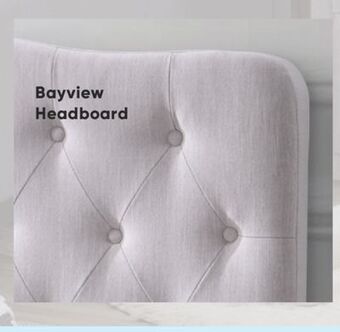 Sleep Country Bayview headboard offer
