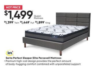 Sleep Country Serta perfect sleeper elite percevall mattress offer
